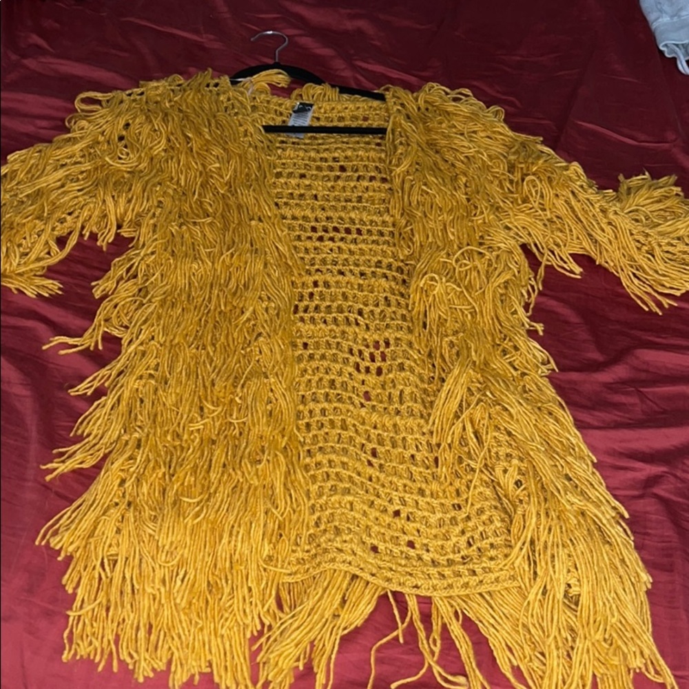 Cute furry sweater